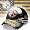 Pittsburgh Steelers NFL Grunge Style Team Baseball Cap
