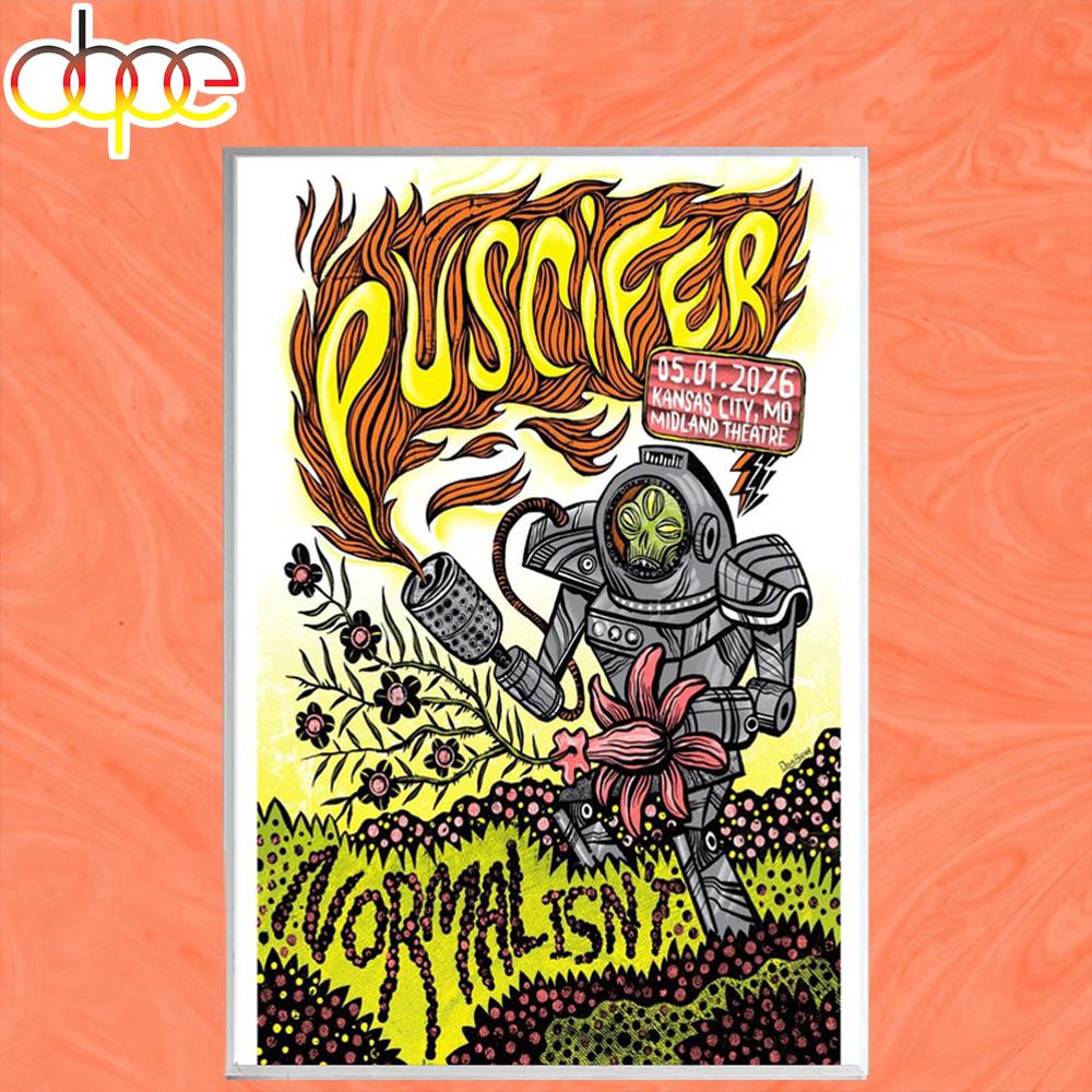 Puscifer May 01 2026 The Midland Theatre Live Poster Canvas