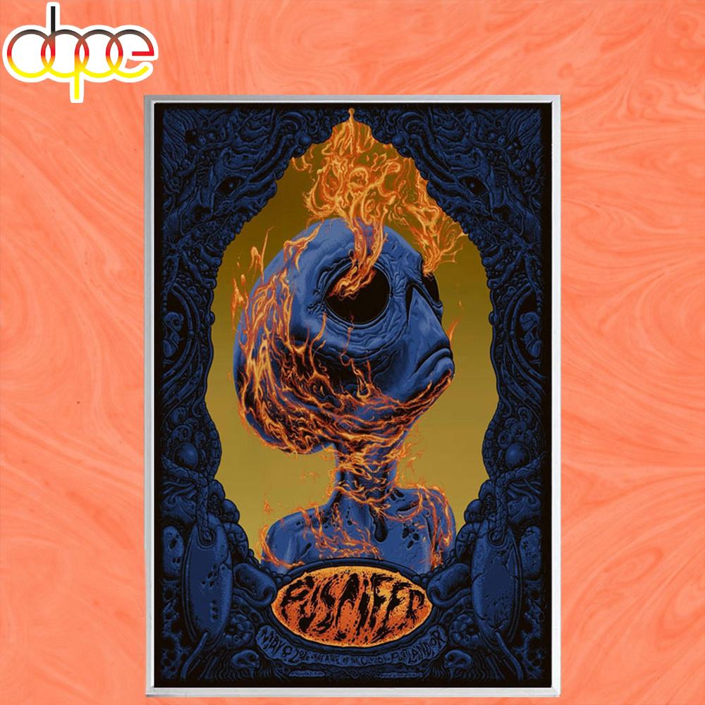 Puscifer May 08 2026 Moda Center Portland Oregon Concert Poster Canvas