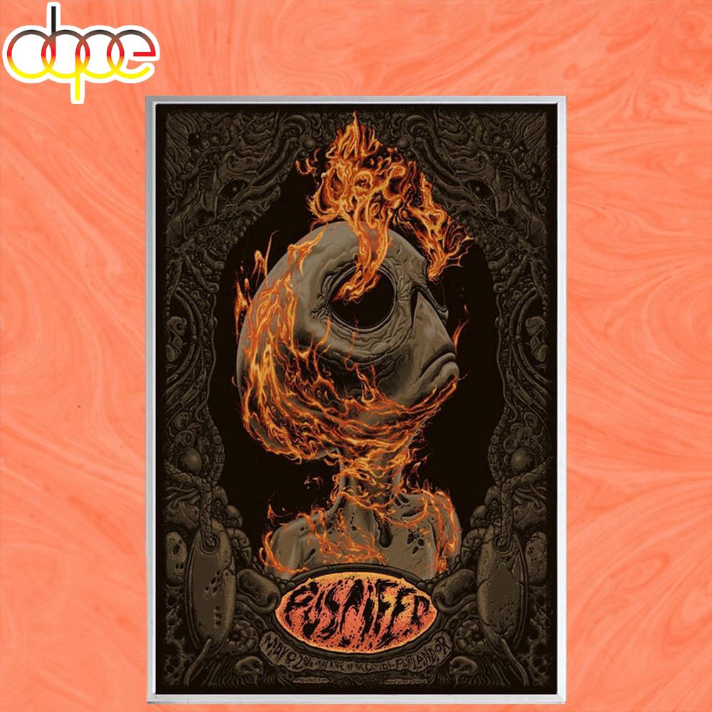 Puscifer May 8 2026 Theater of the Clouds Portland Tour Poster Canvas