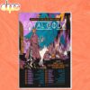 Royal Coda Fall Tour 2026 Poster Canvas