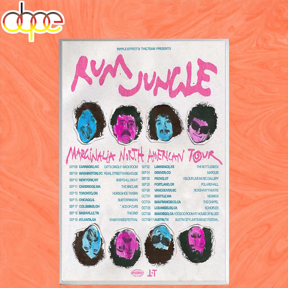 Rum Jungle Tour 2026 Poster Canvas Rum Jungle Tour 2026 Poster Canvas