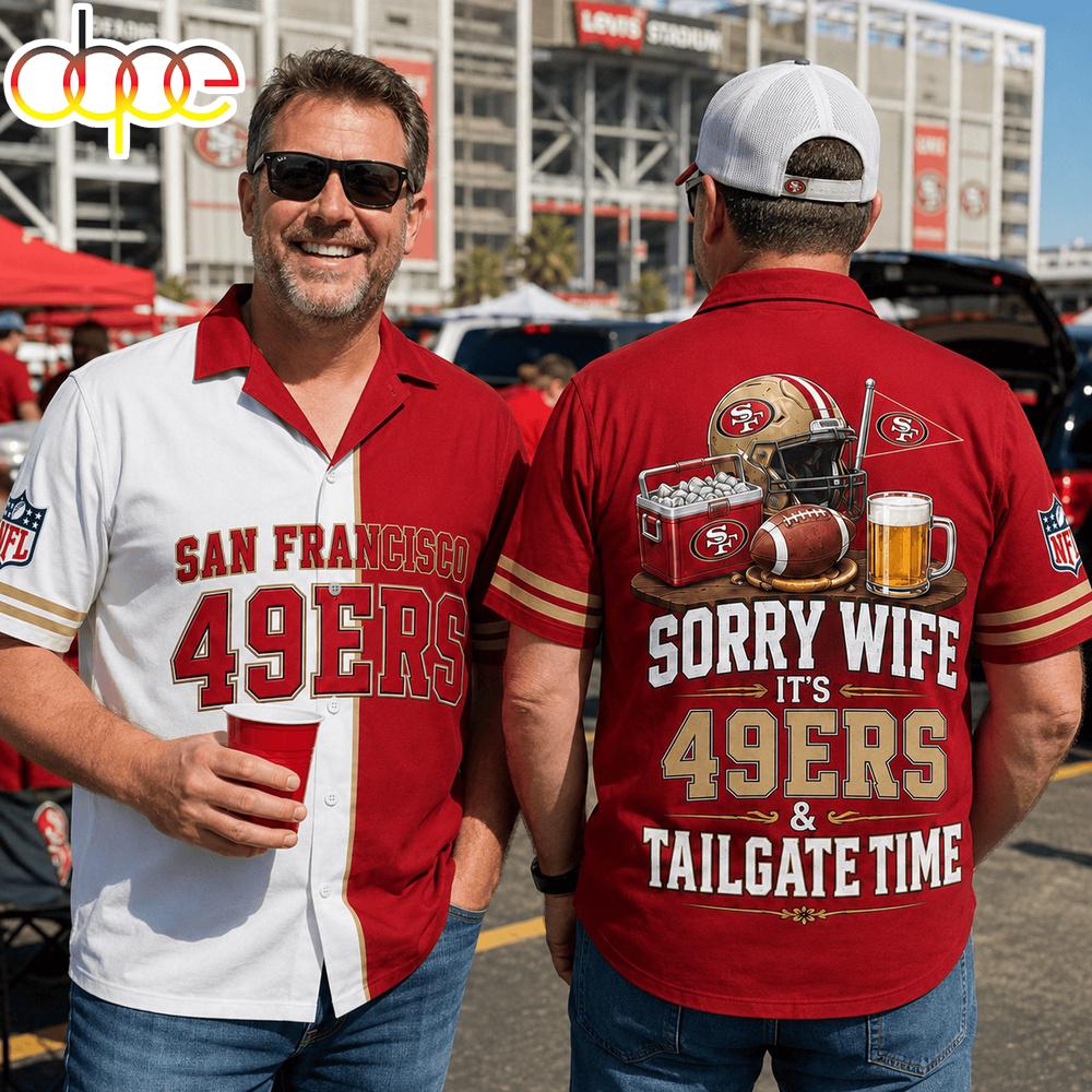 San Francisco 49ers NFL Funny Football Fan Hawaiian Shirt San Francisco 49ers NFL Funny Football Fan Hawaiian Shirt