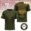 San Francisco 49ers US Army Military Police Veteran 3D T-Shirt San Francisco 49ers US Army Military Police Veteran 3D T-Shirt