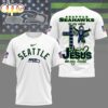 Seattle Seahawks Faith & Football 3D T-Shirt Seattle Seahawks Faith & Football 3D T-Shirt