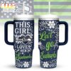 Seattle Seahawks Let's Go Tumbler 40Oz With Handle