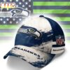 Seattle Seahawks NFL Grunge Style Team Baseball Cap