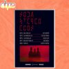 Soda Stereo Fall Tour 2026 Poster Canvas Soda Stereo Fall Tour 2026 Poster Canvas