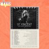 St Vincent Fall Tour 2026 Poster Canvas