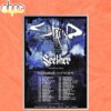 Staind Tour 2026 The Break The Cycle Poster Canvas