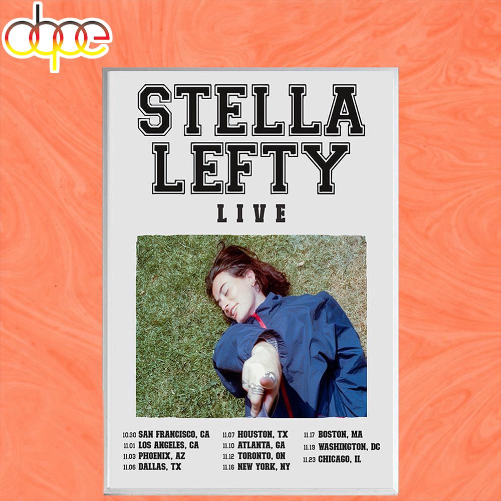Stella Lefty Tour 2026 Poster Canvas Stella Lefty Tour 2026 Poster Canvas