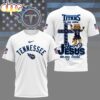 Tennessee Titans Faith & Football 3D T-Shirt Tennessee Titans Faith & Football 3D T-Shirt