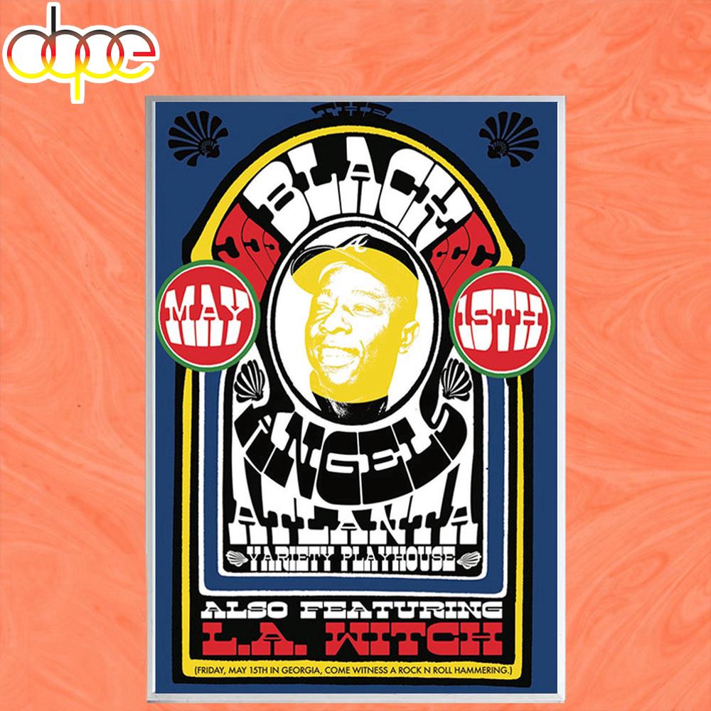 The Black Angels Atlanta GA Tour May 15 2026 Poster Canvas The Black Angels Atlanta GA Tour May 15 2026 Poster Canvas