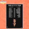 Tove Lo World Tour 2026 Poster Canvas
