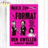 Limited Edition The Format March 28 2026 Philadelphia PA Poster Canvas Limited Edition The Format March 28 2026 Philadelphia PA Poster Canvas