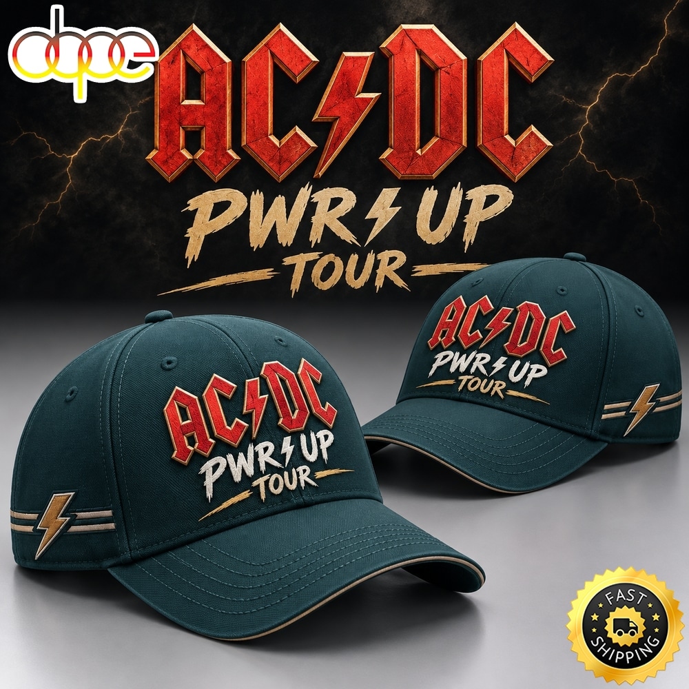 ACDC x Philadelphia Eagles POWER UP TOUR 2026 Cap