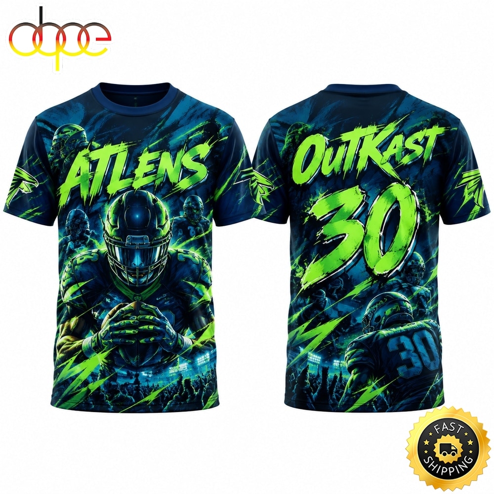Atlanta Falcons x OUTKAST ATLiens 30TH ANNIVERSARY Graphic T Shirt