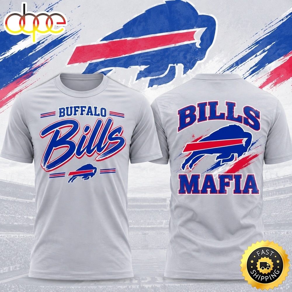 Buffalo Bills Inaugural Season 2026 Highmark Stadium Bills Mafia 3D Shirt