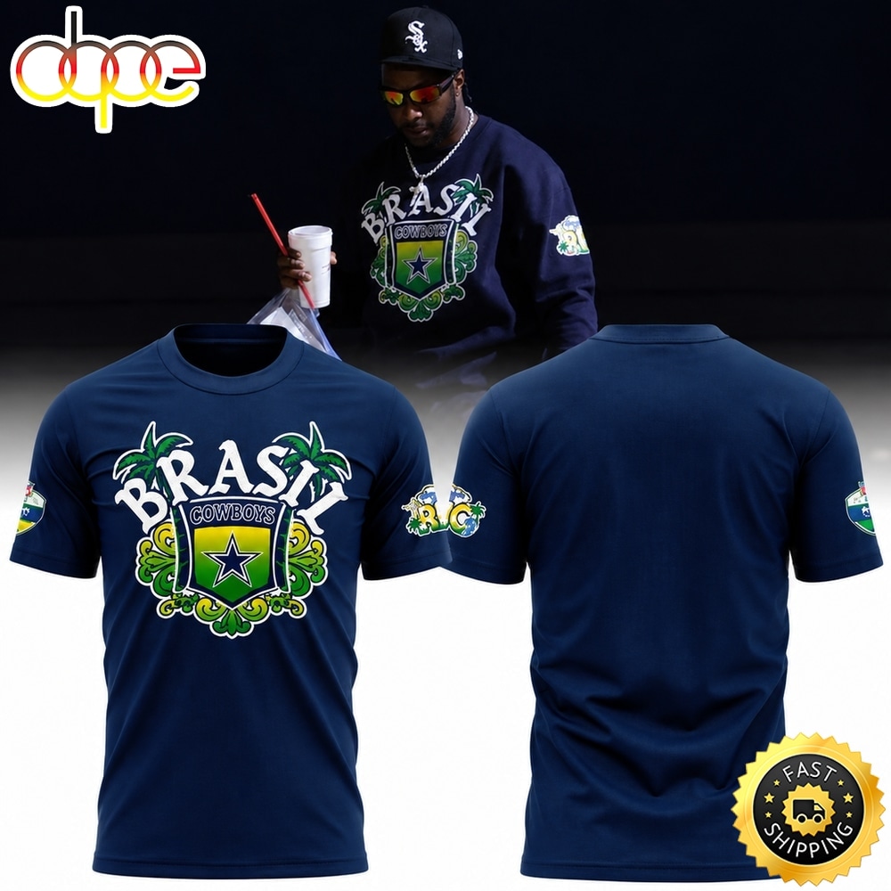 Dallas Cowboys Brazil Rio Game 2026 T Shirt