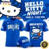 Dallas Mavericks x Hello Kitty 2027 Special New T Shirt Dallas Mavericks x Hello Kitty 2027 Special New T Shirt