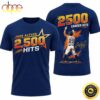 Houston Astros JOSE ALTUVE 2500 CAREER HITS T Shirt