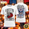 Houston Texans x Di╠üa de los Muertos 2026 Graphic T Shirt