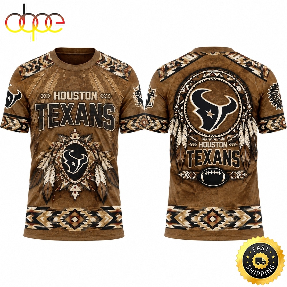 Houston Texans x Native American Heritage T Shirt