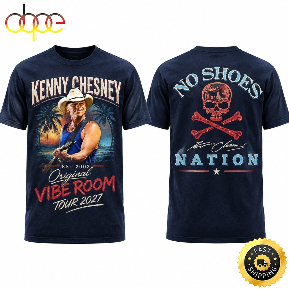 Kenny Chesney Original Vibe Room Tour 2027 Graphic T Shirt
