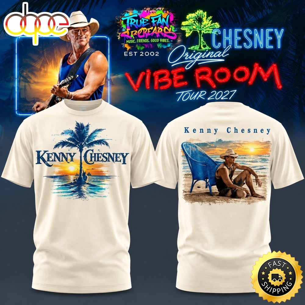 Kenny Chesney Original Vibe Room Tour 2027 New Design T Shirt