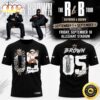 Las Vegas Raiders x Chris Brown The R&B Tour 2026 Graphic T Shirt Las Vegas Raiders x Chris Brown The R&B Tour 2026 Graphic T Shirt