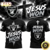 Las Vegas Raiders x Jesus Won 2026 Special New T Shirt Las Vegas Raiders x Jesus Won 2026 Special New T Shirt
