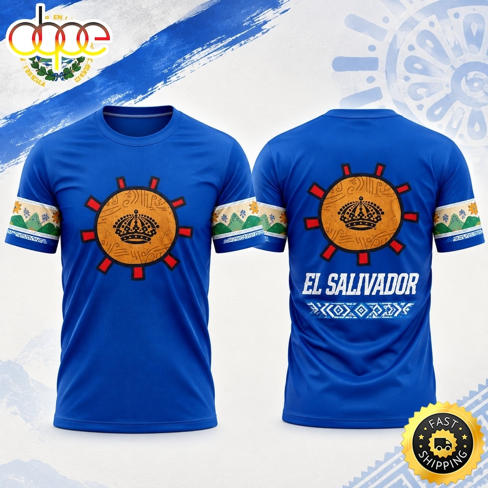 Los Angeles Kings x Salvadoran Heritage T Shirt