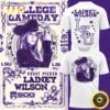 LSU Tigers Football x Lainey Wilson College Game Day 2026 White 3D Shirt