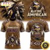 Minnesota Vikings x Native American Heritage 2026 T Shirt Minnesota Vikings x Native American Heritage 2026 T Shirt