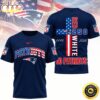 New England Patriots NFL God America 250 Years Limited Edition 3D T Shirt