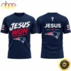 New England Patriots x Jesus Won 2026 Special New T Shirt New England Patriots x Jesus Won 2026 Special New T Shirt
