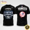 New York Yankees Postseason Clinched No Time Like October Black T Shirt