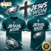 Philadelphia Eagles x Jesus Won 2026 Special New T Shirt Philadelphia Eagles x Jesus Won 2026 Special New T Shirt