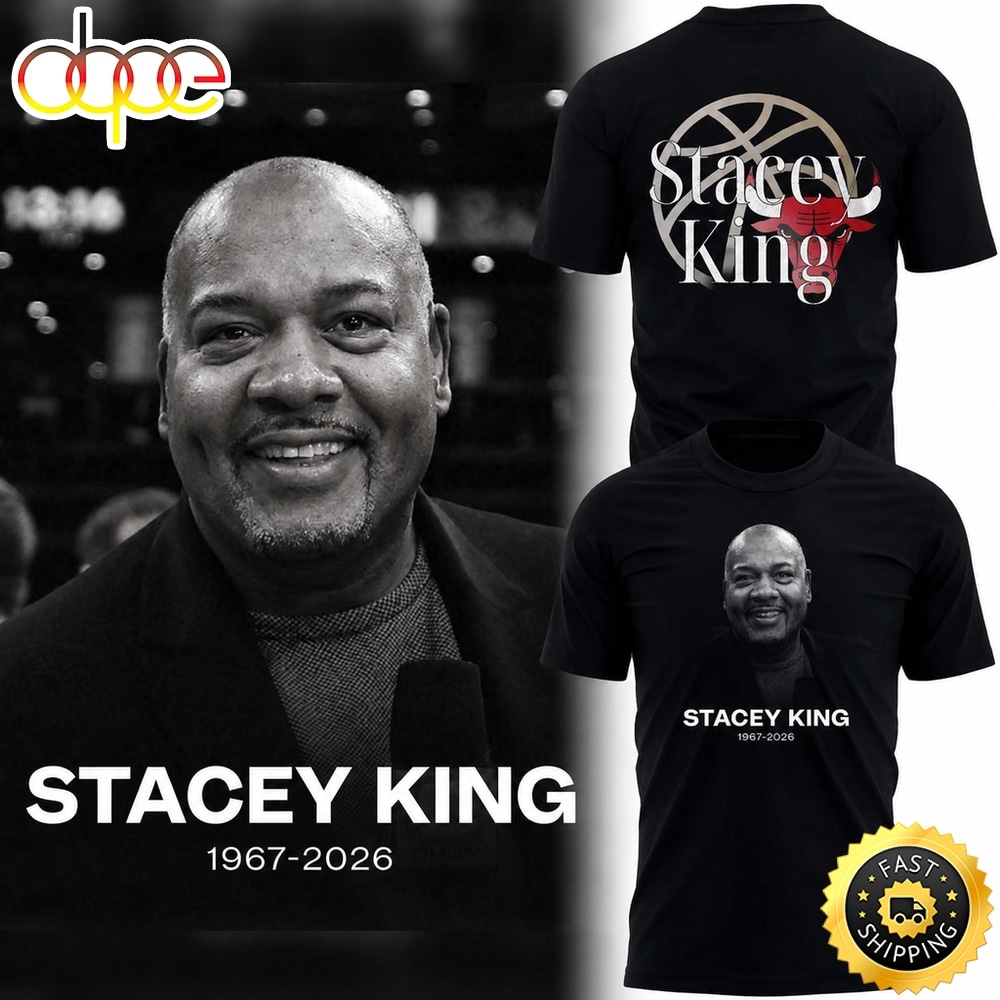 Rest In Peace Stacey King Chicago Bulls Memorial T Shirt