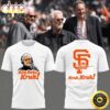 San Francisco Giants x Mike Krukow AttaBabeKruk White 3D Shirt