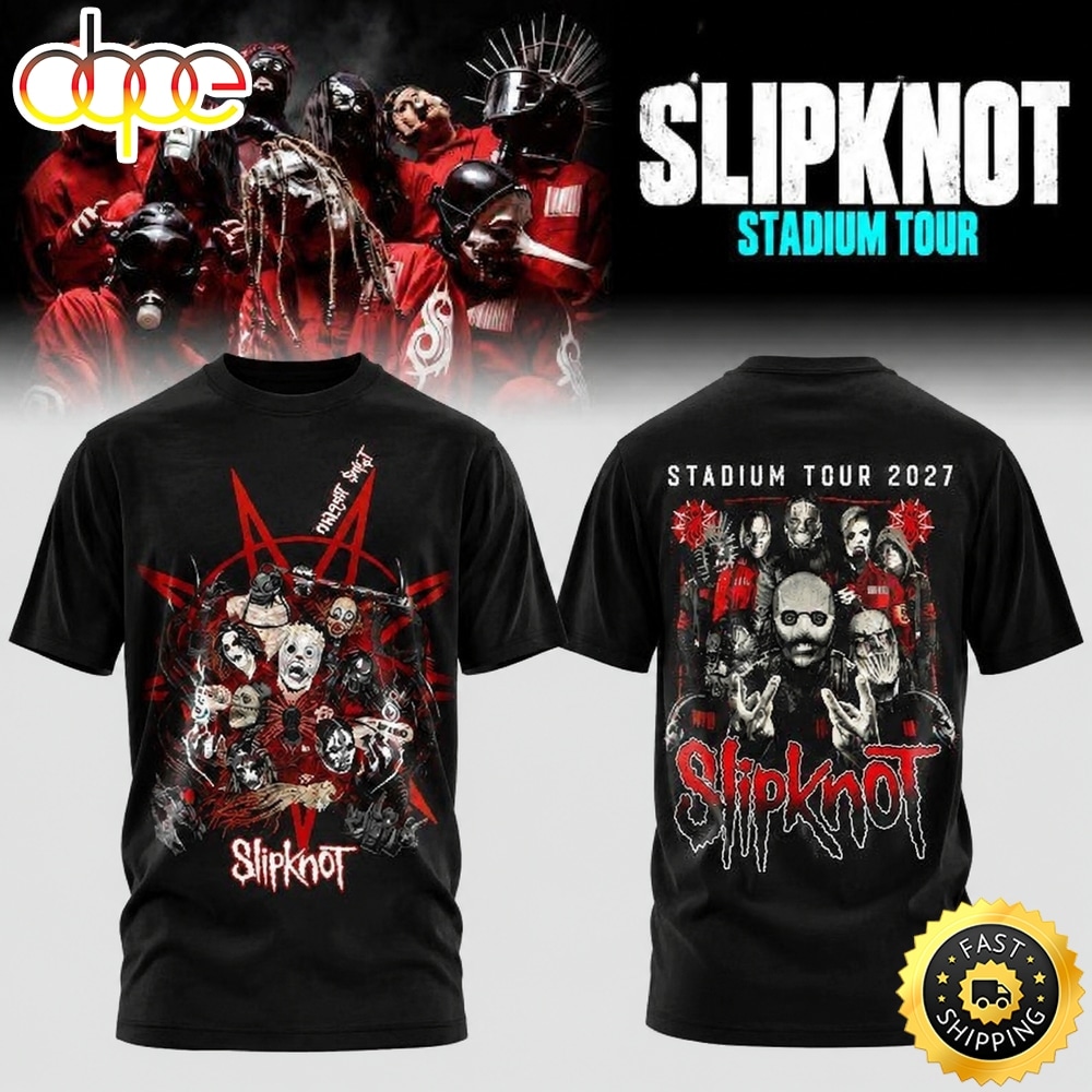 Slipknot Stadium Tour 2027 Special New T Shirt