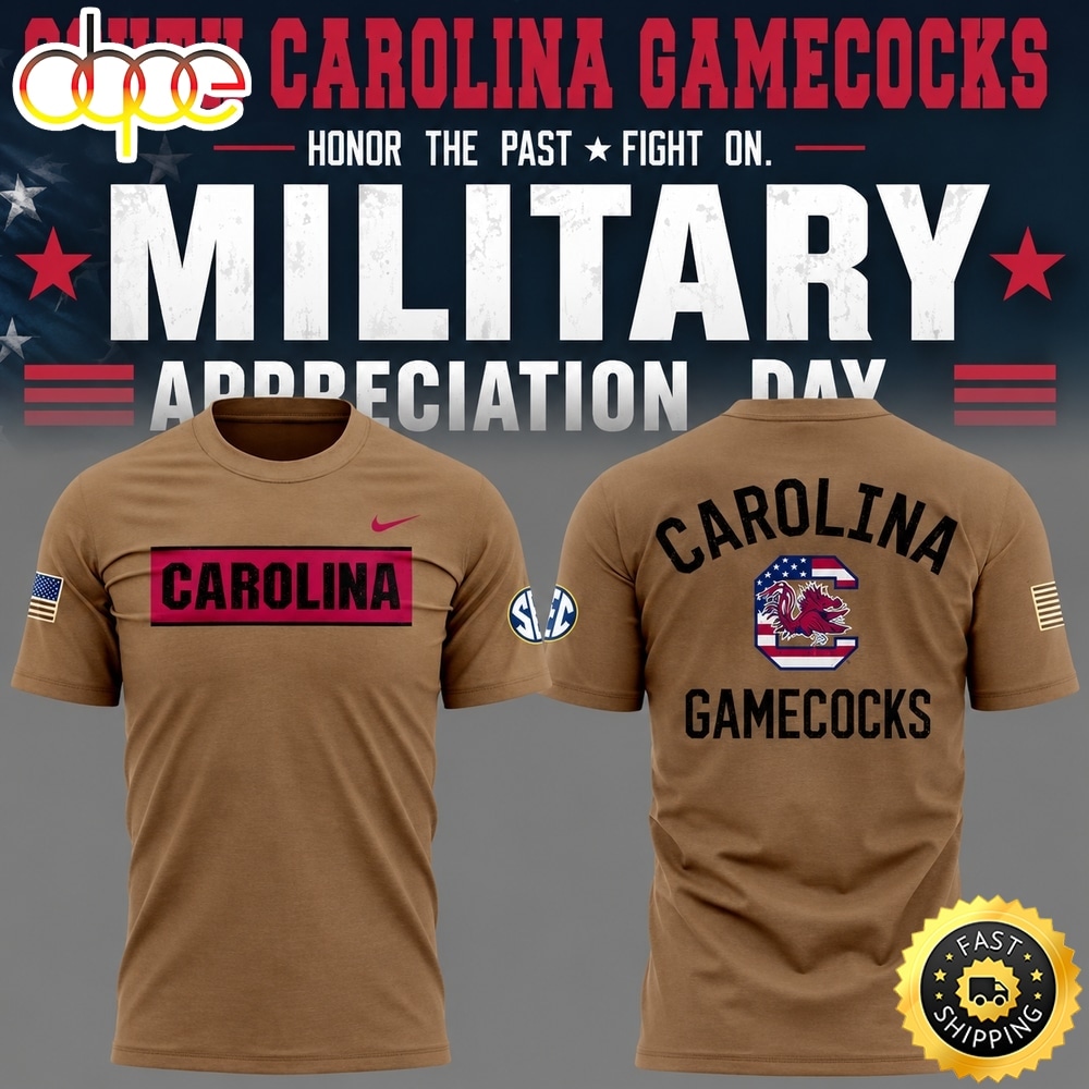 South Carolina Gamecocks x Military Appreciation 2026 Limited Edition T Shirt