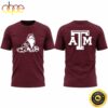 Texas A&M Aggies Soccer Reveillix Maroon 2026 T Shirt