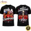 USA Women’s Basketball World Champions 2026 Berlin Final Victory 3D Shirt