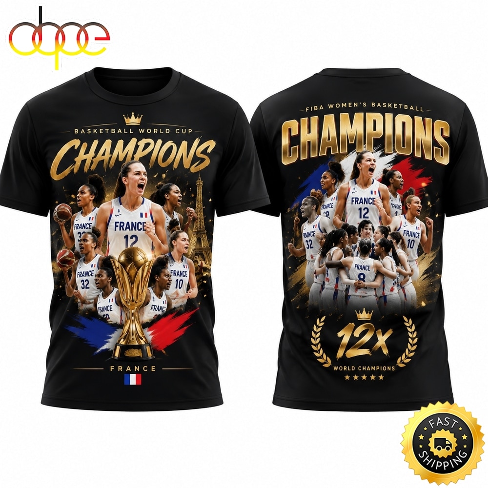 USA Women’s Basketball World Champions 2026 Berlin Final Victory Black Shirt