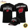 Wisconsin Badgers Football Jump Around 2026 Graphic T Shirt Wisconsin Badgers Football Jump Around 2026 Graphic T Shirt