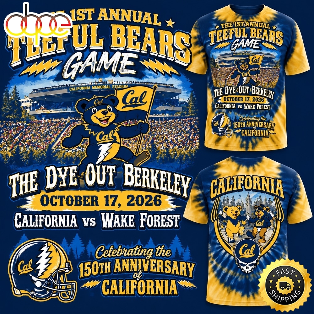 Cal Golden Bears x Grateful Dead 2026 T Shirt