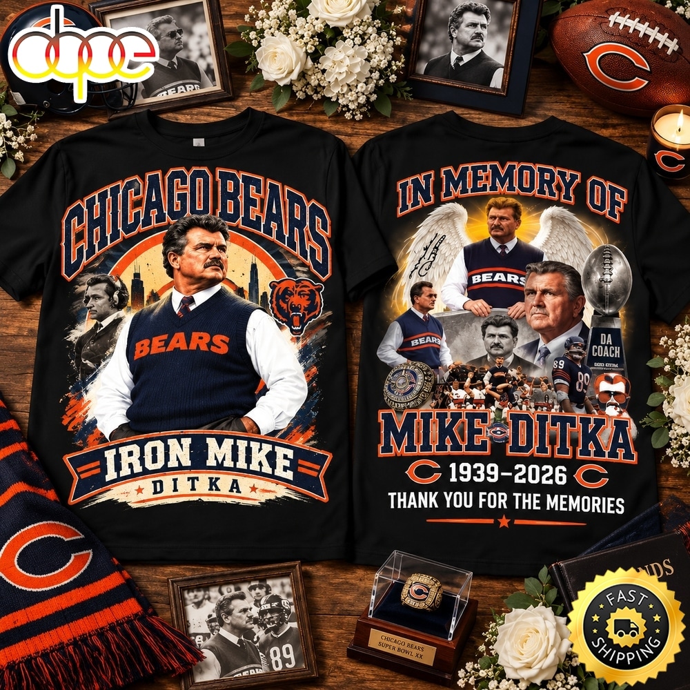Chicago Bears Iron Mike Ditka Shirt