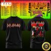 Def Leppard & Goo Goo Dolls Tour 2027 Graphic Black T Shirt Def Leppard & Goo Goo Dolls Tour 2027 Graphic Black T Shirt