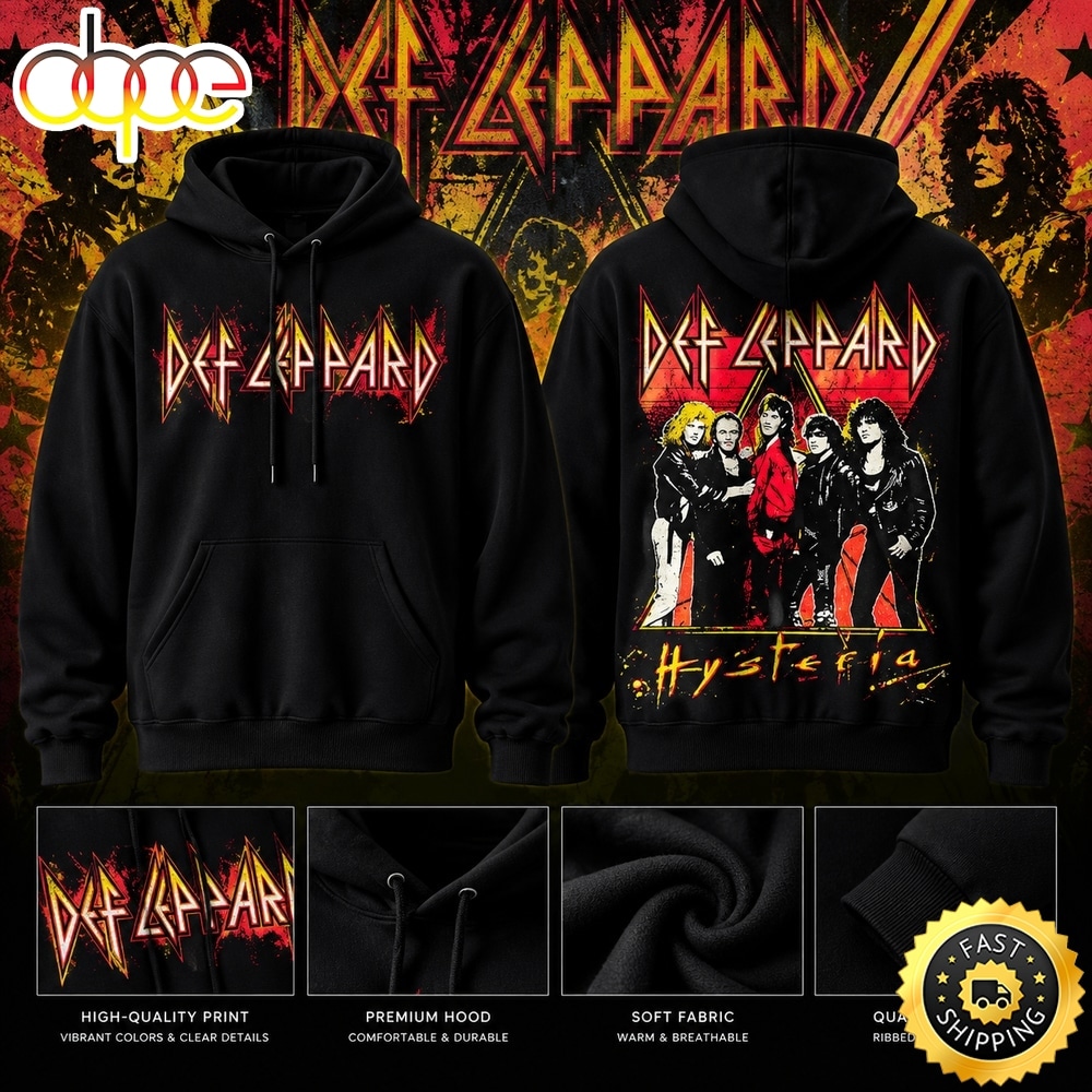 Def Leppard & Goo Goo Dolls Tour 2027 Hoodie